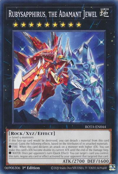 Rubysapphirus, the Adamant Jewel (ROTA-EN044) [Rage of the Abyss]