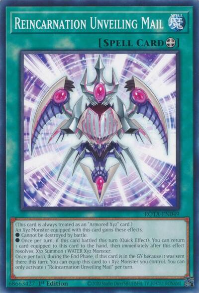 Reincarnation Unveiling Mail (ROTA-EN049) [Rage of the Abyss]