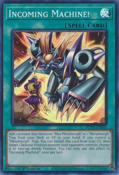 Incoming Machine! (ROTA-EN050) [Rage of the Abyss]