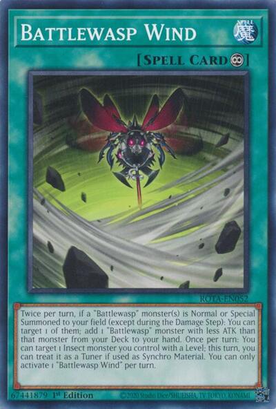 Battlewasp Wind (ROTA-EN052) [Rage of the Abyss]