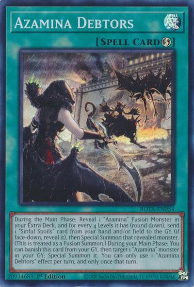 Azamina Debtors (ROTA-EN054) [Rage of the Abyss]