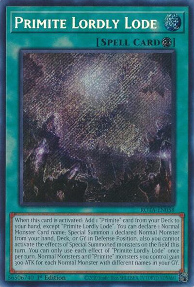 Primite Lordly Lode (ROTA-EN058) [Rage of the Abyss]