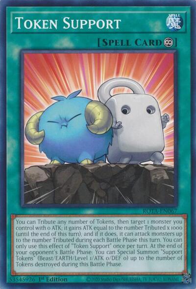 Token Support (ROTA-EN067) [Rage of the Abyss]