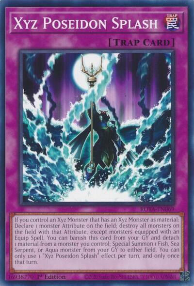 Xyz Poseidon Splash (ROTA-EN069) [Rage of the Abyss]