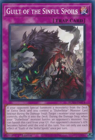 Guilt of the Sinful Spoils (ROTA-EN074) [Rage of the Abyss]