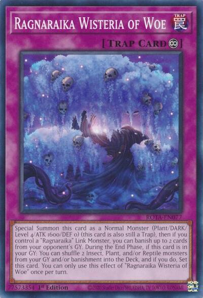 Ragnaraika Wisteria of Woe (ROTA-EN077) [Rage of the Abyss]