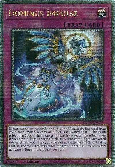Dominus Impulse (Quarter Century Secret Rare) (ROTA-EN079) [Rage of the Abyss]