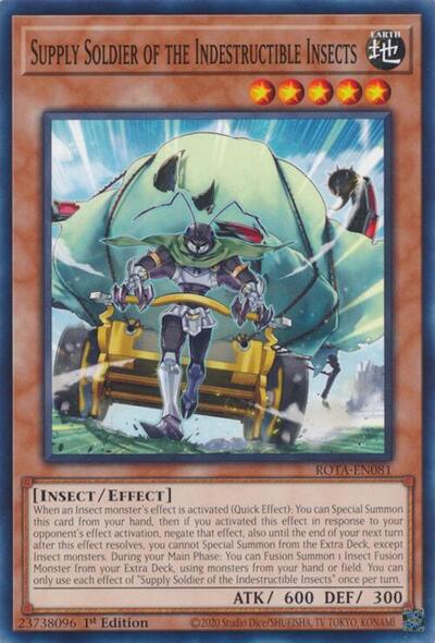 Supply Soldier of the Indestructible Insects (ROTA-EN081) [Rage of the Abyss]