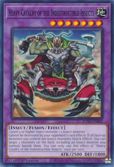 Heavy Cavalry of the Indestructible Insects (ROTA-EN082) [Rage of the Abyss]