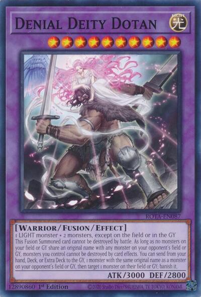 Denial Deity Dotan (ROTA-EN087) [Rage of the Abyss]