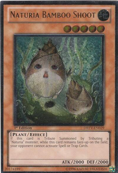 Naturia Bamboo Shoot (UTR) (DREV-EN029) [Duelist Revolution]