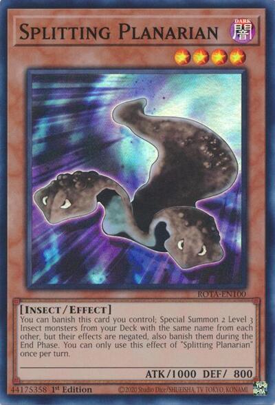 Splitting Planarian (ROTA-EN100) [Rage of the Abyss]