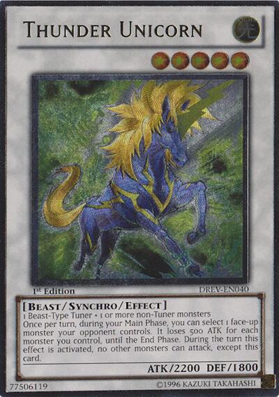 Thunder Unicorn (UTR) (DREV-EN040) [Duelist Revolution]