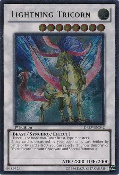 Lightning Tricorn (UTR) (DREV-EN042) [Duelist Revolution]