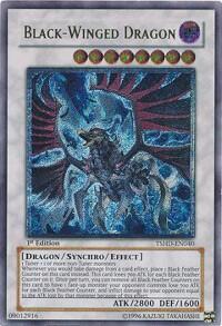 Black-Winged Dragon (UTR) (TSHD-EN040) [The Shining Darkness]