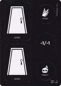 Punch Card Token (1 // 2) (1 // 2) [Duskmourn: House of Horror]