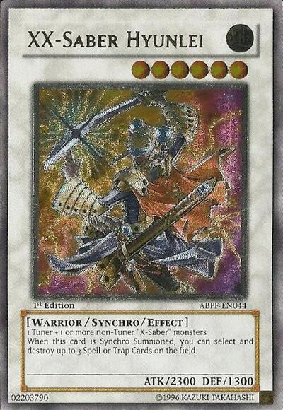 XX-Saber Hyunlei (UTR) (ABPF-EN044) [Absolute Powerforce]