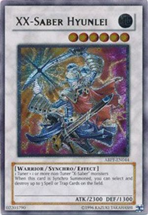 XX-Saber Hyunlei (UTR) (ABPF-EN044) - Absolute Powerforce 1st Edition