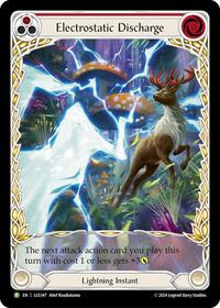 Electrostatic Discharge (Red) (Extended Art) - LGS347 (LGS347) [Flesh and Blood: Promo Cards]