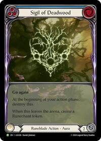 Sigil of Deadwood (Extended Art) - LGS326 (LGS326) [Flesh and Blood: Promo Cards]