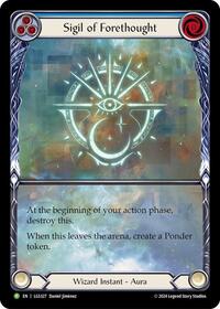 Sigil of Forethought (Extended Art) - LGS327 (LGS327) [Flesh and Blood: Promo Cards]