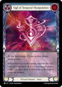 Sigil of Temporal Manipulation (Extended Art) - LGS328 (LGS328) [Flesh and Blood: Promo Cards]