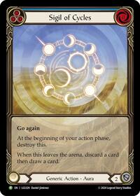 Sigil of Cycles (Extended Art) - LGS329 (LGS329) [Flesh and Blood: Promo Cards]