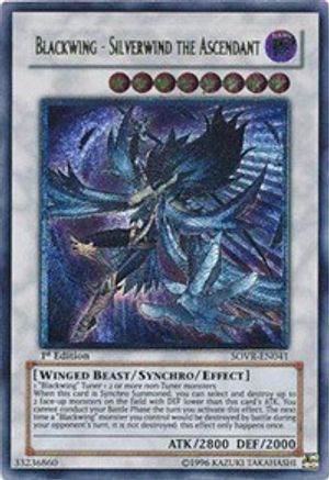 Blackwing - Silverwind the Ascendant (UTR) (SOVR-EN041) - Stardust Overdrive Unlimited