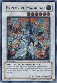 Explosive Magician (UTR) (SOVR-EN044) [Stardust Overdrive]