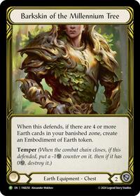Barkskin of the Millennium Tree (Golden) - FAB250 (FAB250) [Flesh and Blood: Promo Cards]