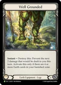 Well Grounded - LGS313 (LGS313) [Flesh and Blood: Promo Cards]