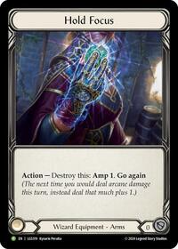 Hold Focus - LGS319 (LGS319) [Flesh and Blood: Promo Cards]