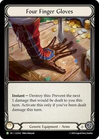 Four Finger Glove - LGS322 (LGS322) [Flesh and Blood: Promo Cards]