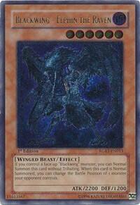 Blackwing - Elphin the Raven (UTR) (RGBT-EN013) [Raging Battle]