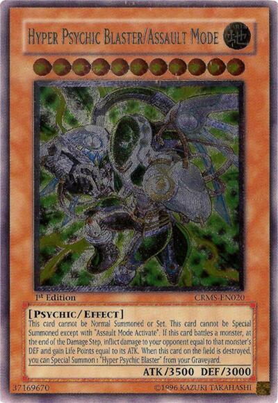 Hyper Psychic Blaster/Assault Mode (UTR) (CRMS-EN020) [Crimson Crisis]
