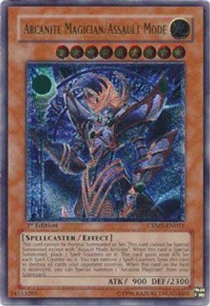Arcanite Magician/Assault Mode (UTR) (CRMS-EN021) - Crimson Crisis Unlimited