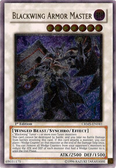 Blackwing Armor Master (UTR) (CRMS-EN041) [Crimson Crisis]