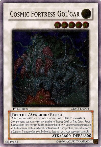 Cosmic Fortress Gol'Gar (UTR) (CRMS-EN044) [Crimson Crisis]