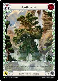 Earth Form (Red) - LGS307 (LGS307) [Flesh and Blood: Promo Cards]