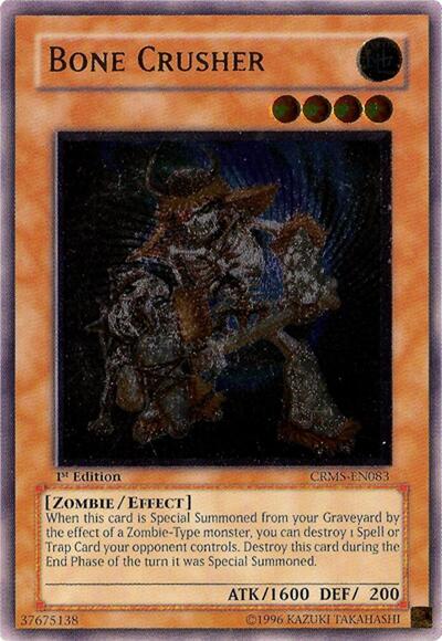 Bone Crusher (UTR) (CRMS-EN083) [Crimson Crisis]