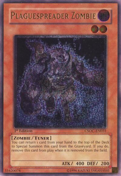 Plaguespreader Zombie (UTR) (CSOC-EN031) [Crossroads of Chaos]