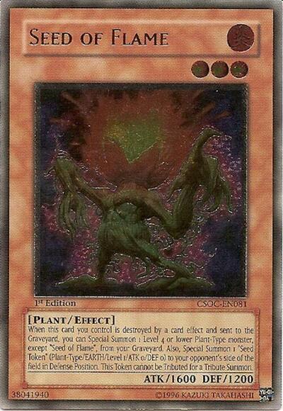 Seed of Flame (UTR) (CSOC-EN081) [Crossroads of Chaos]