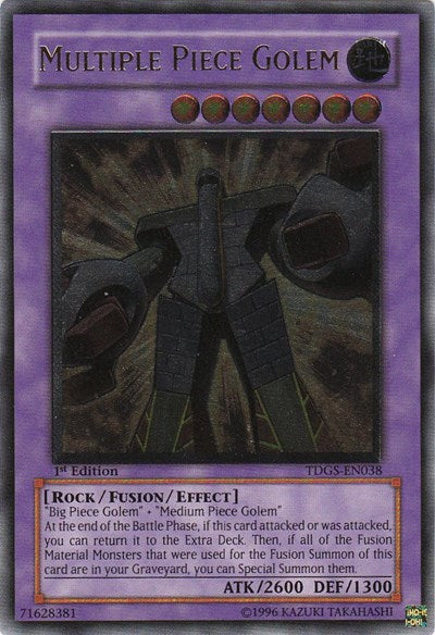 Multiple Piece Golem (UTR) (TDGS-EN038) [The Duelist Genesis]