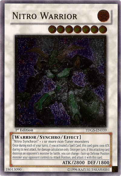Nitro Warrior (UTR) (TDGS-EN039) [The Duelist Genesis]