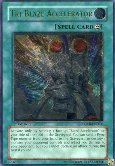 Tri-Blaze Accelerator (UTR) (FOTB-EN041) [Force of the Breaker]