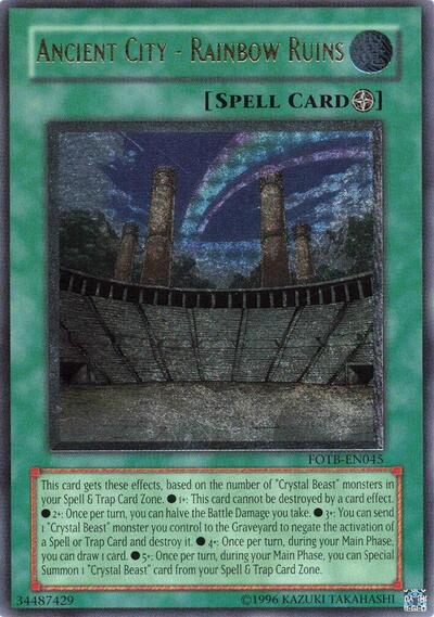 Ancient City - Rainbow Ruins (UTR) (FOTB-EN045) [Force of the Breaker]