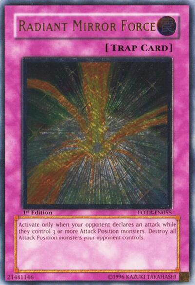Radiant Mirror Force (UTR) (FOTB-EN055) [Force of the Breaker]