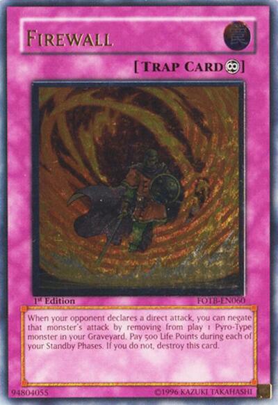 Firewall (UTR) (FOTB-EN060) [Force of the Breaker]