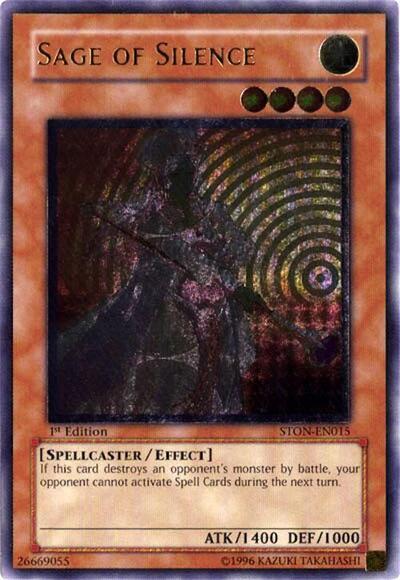 Sage of Silence (UTR) (STON-EN015) [Strike of Neos]