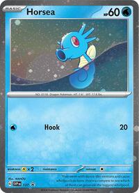 Horsea - 137 (Cosmo Holo) (137) [SV: Scarlet & Violet Promo Cards]